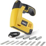 Powerplus accu nagel / niet apparaat POWX13680 - 4V Tacker - 40/min - met accu en oplaadkabel - 1000 accessoires