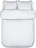 Marc O'Polo Classic Fine Stripe Dekbedovertrek Biologisch Katoen Denim blue - Lits-Jumeaux - 240x200/220 cm