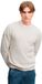 Superdry - Pull en maille texturée Coupe décontractée - Homme - Blanc cassé - S