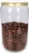 Merkloos Weckpot - 900 ml - inmaakpot met schroefdeksel - rood / wit - glas - D13 x H18 cm