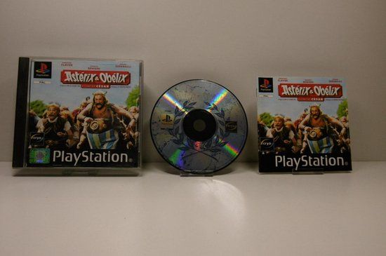 Merkloos Astrix & Obelix Contre César - PlayStation - Actie - Standard edition - CD-rom - PAL - Box - Humor, Oudheid - fr