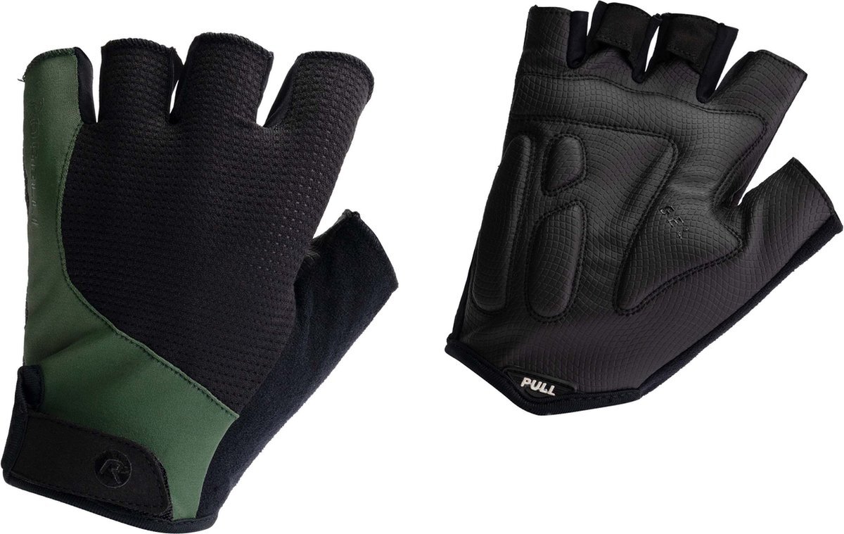 Rogelli Essential Wielerhandschoen Heren Zwart - Maat 2XL