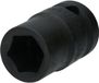BRILLIANT TOOLS 1/2" krachtdop zeskant 14 mm kort - BT022636