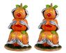 LEMAX Pumpkin Snowmen Set Of 2 Halloweenhuisje