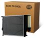 HELLA 8MK 366 300-631: Radiateur, waterkoeler, motorradiateur voor BMW 5 Limousine (E34) en 5 Touring (E34)