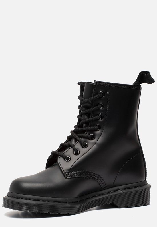 Dr. Martens 1460 Mono Veterboots Dames Zwart Leer Maat 37