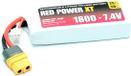 Red Power LiPo accupack 7.4 V 1800 mAh 25 C Souple XT60
