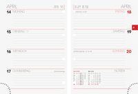 BRUNNEN Week-reserve kalender Mod. 731 2026 | 100 × 140 mm
