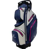 Leisure Cartbag Watersafe, Bleu/Gris/Rose