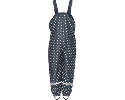 Playshoes Regentuinbroek Kinderen - Stippen - Donkerblauw - Maat 92cm