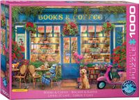 Eurographics Boeken & Koffie Puzzle 1000 stukjes