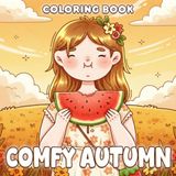 Comfy Autumn Coloring Book