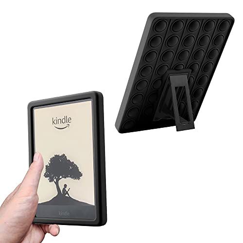 Young me Hoesje voor 6,8-inch Kindle Paperwhite (11e Generatie-2021) en Kindle Paperwhite Signature Edition, lichtgewicht en slank krasbestendig beschermhoesje met standaard (zwart)