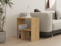 Merkloos Asir Bijzettafel Saffiereiken 52 x 30 x 45 cm