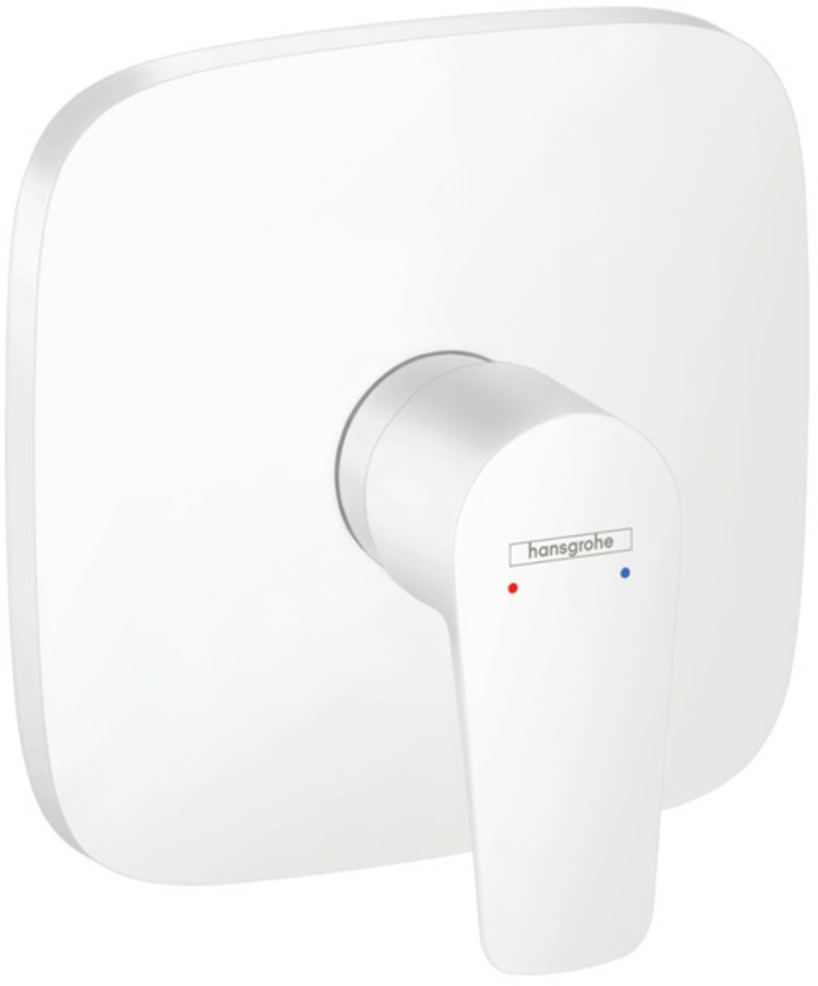 Hansgrohe Talis E afbouwdeel v. inbouw douchekraan mat wit