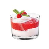 Glasmark KROSNO 1992 Dessertschalen Glazen Schaal IJsschalen Glazen Kom Set van 6 stuks Saladeschalen Snackschalen Kleine Glazen Kommetjes voor Dessert IJs Salade 6x150 ml