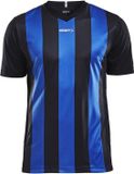 Craft-shirt Progress Jersey Stripe M Black/Royal Blue