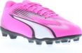 PUMA ULTRA PLAY FG/AG Jr. Chaussures de football - Poison Pink/Blanc/Noir - Taille 36