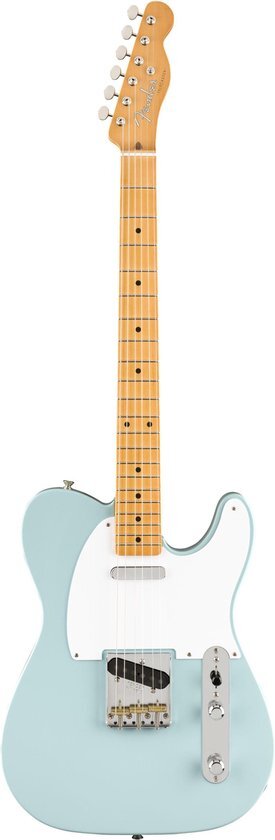 Fender Vintera 50s Telecaster Sonic Blue MN met gigbag