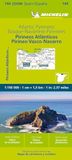 Michelin Atlantische Pyrenäen: Straßen- und Tourismuskarte 1:150.000; Auflage 2023: 144