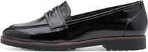 Tamaris - Dames - Loafers - Zwart Lak - Maat 42