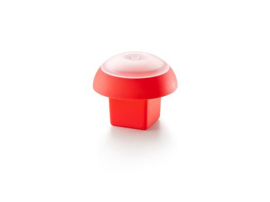 Lékué Magnetron Eierkoker - Vierkant - Red
