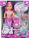 Evi Love Poppenmannequin Zeemeermin Roze Haar met Ring en Parel 14 cm
