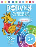 Dotivity Wheel: Multiplication Facts Made Easy Beginner Math Dotmarkers Activity Book For Kids Ages 7-10