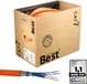 B.E.S.T. Germany CAT 7 Netwerkkabel 200m - S/FTP Pure Koper, 10 Gbit/s, PoE+