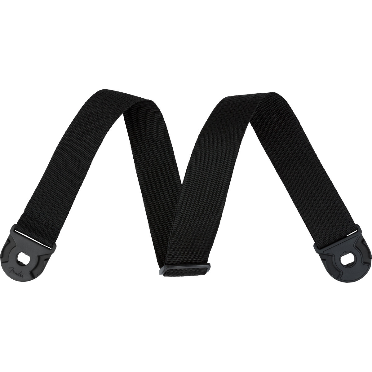 Fender Quick Grip Locking End Strap Black Polypro