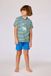 Woody Pyjama jongens woody streep olifant - 261-10-PSS-Z/908 - maat 128