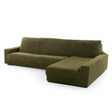 FAVERTI Overtrek voor chaise longue, lang hoekdeel rechts (voorgezien), model Nove, zeer verstelbare overtrek voor chaise longue, hoogwaardige bescherming van jacquard-stof met katoengevoel
