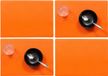 Wicotex Luxe Placemats Plain - Set van 8 - Oranje - 43 x 30 cm