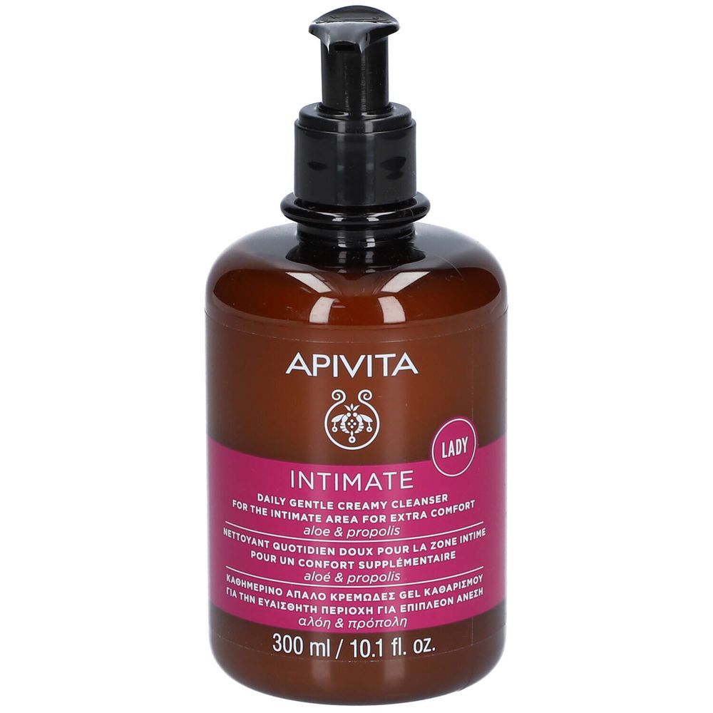 Apivita Intimate Lady Daily Gentle Creamy Cleanser Aloe & Propolis