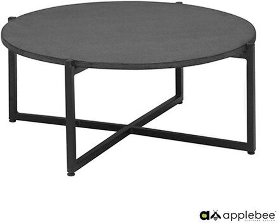 Apple Bee Soul Coffee Table Lava - Ø74cm - Black