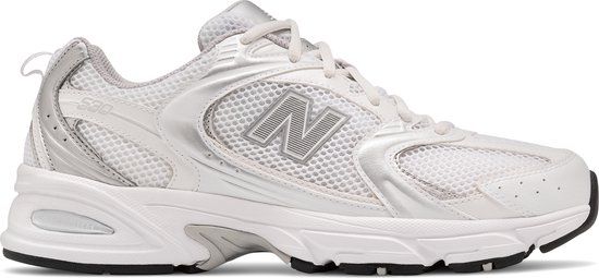 New Balance MR530 Heren Sneakers - NB White - Unisex - Maat 40 - Wit/Zilver - Colorblock