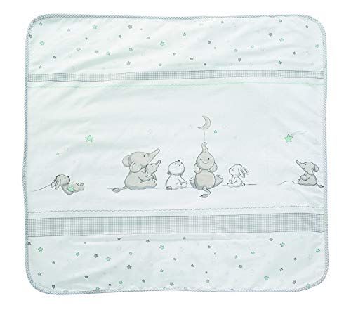 Roba Deken Sterrenmagie - 80 cm x 80 cm - Wit - Katoen - 4005317313863
