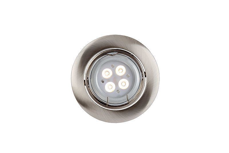 Lucide Focus - Inbouwspot - Rond - Dimbare LED - RVS