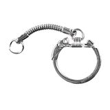 Rayher - 2228921 - sleutelhanger, 20 mm ø, 6 cm, SB-Btl 2 stuks, plat