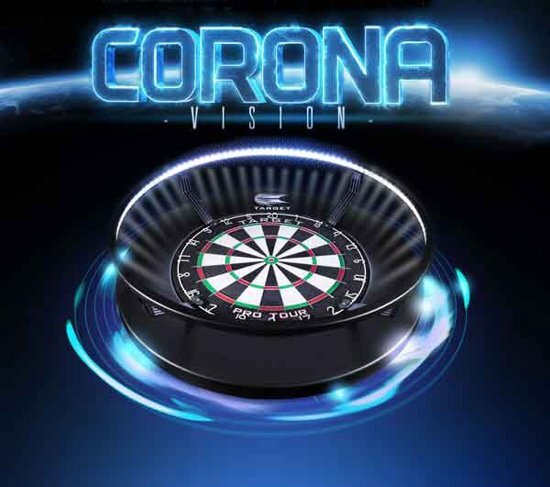 Target darts corona vision - dartbord verlichting