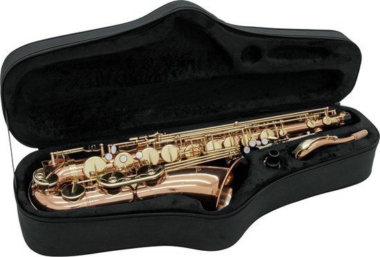 DIMAVERY Tenor saxofoon - Goud - Inclusief koffer en accessoires