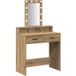 DESIGN IN Icecat Table De Toilette Marron 79 X 41 X 140 Cm Bois D'Ingénierie