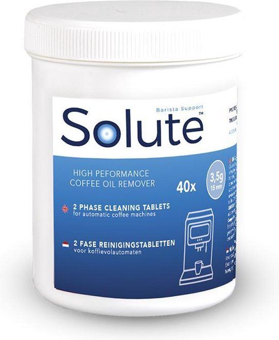 Solute 2 in 1 Reinigingstabletten voor Jura & Facil Koffiemachines - 40 stuks