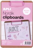 APLI Kids Klembord Hout A5 Roze