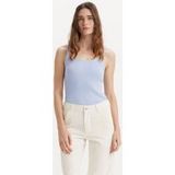 Levi's Essential Rib Tank Top Blauw