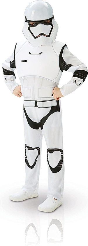 Star Wars Stormtrooper Classic Kinderkostuum - Maat M (116/122)