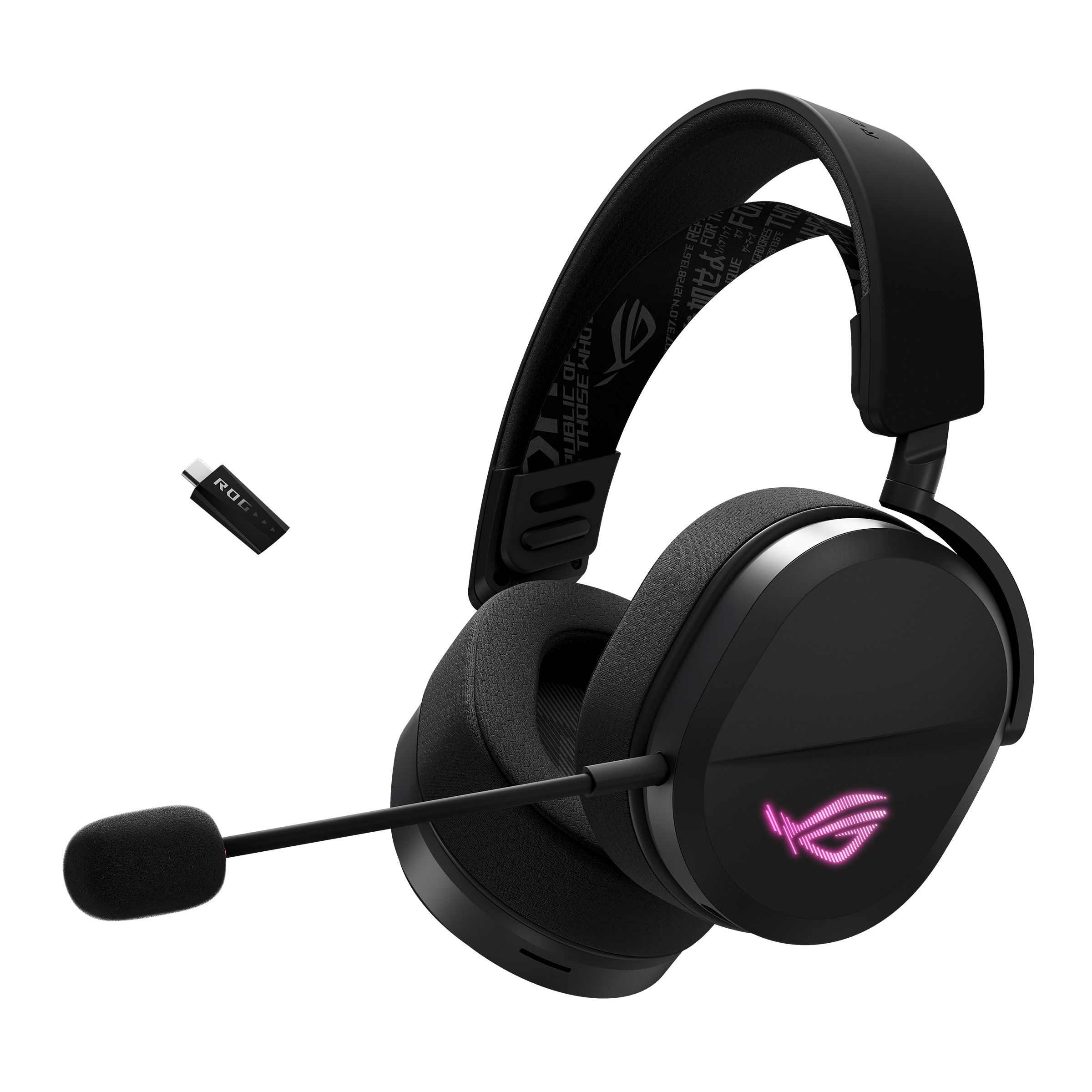 ASUS ROG Pelta - Gaming Headset - Wireless - Bluetooth - USB-C - Black