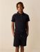 Next Jongens Set van poloshirt met rits en short - Zwart