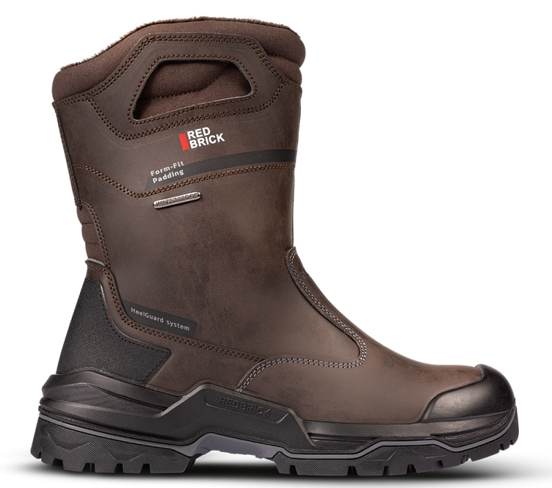Redbrick Boot 32339 S7S Werklaars Bruin Maat 47