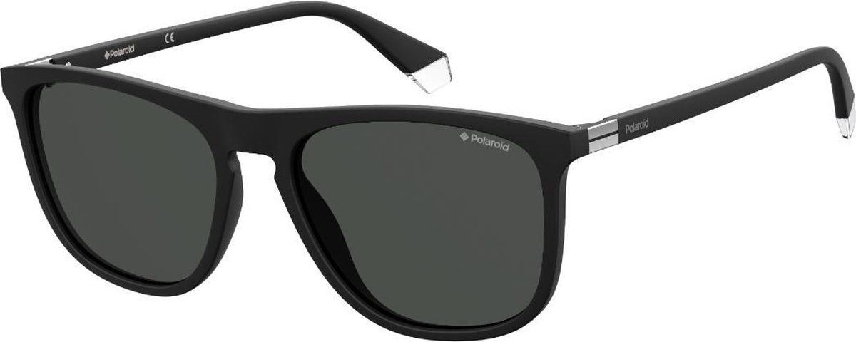 Polaroid Zonnebril 2092 S Zwart - Gepolariseerd - Matt Black